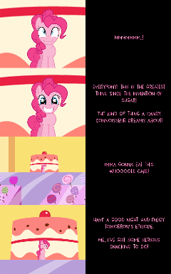 Mini Pinkie Goodnight: Let Her Eat Cake
