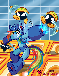 Megaman: Rainbow Dash