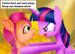 Twilight Sparkle and Sunny Starscout