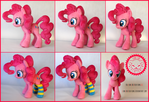 + Plush Commission 2 of 7: Pinkie Pie with socks +