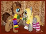 Dr Whooves and Derpy Hooves