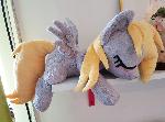 Sleeping Filly Derpy beanie 19 inches for sale