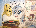 Music and Math (Commission for Snowy-Arc)