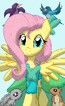 Fluttershy at the gala!