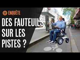 Des fauteuils roulants sur les pistes cyclables ?
