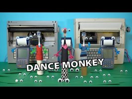 Dance Monkey on Electronic Devices (+ Stop Motion)