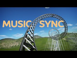 Music Synchronized Roller Coaster (Front Seat POV)