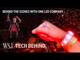 How Concert LED Wristbands Work | WSJ Tech Behind