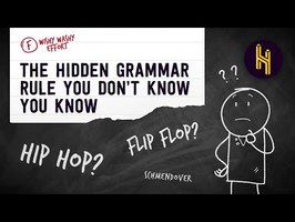The Hidden Grammar Rule English Speakers Don’t Know They Know