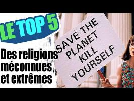 le top 5 des religions méconnues et extrêmes