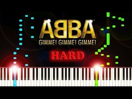 ABBA - Gimme! Gimme! Gimme! (A Man After Midnight) - Piano Tutorial