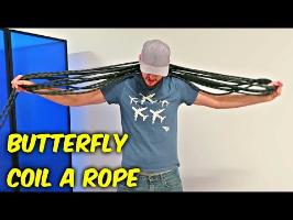 How To Butterfly Coil a Rope?