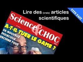 🧪 VITE FAIT : Lire un article scientifique. Ft. Scilabus !