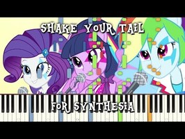 MLP:EQG - Shake Your Tail for Synthesia