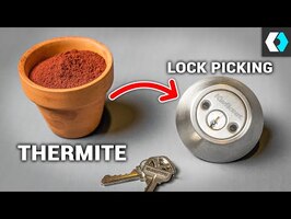 Can THERMITE Actually Break a Lock? (w/ Lock Picking Lawyer)
