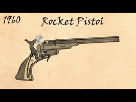 Gyrojet-The Spinning Rocket Bullet (3D Printed)
