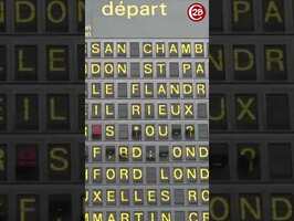 Affichage départs SNCF : pourquoi si tard ?