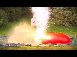 Giant Water Balloons and Fireworks - The Slow-Mo Boy