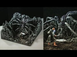 How to make Giant Spider Attack / Lord of the Rings / Hobbit / Dioram