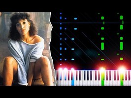 She's a Maniac (from Flashdance) - Piano Tutorial