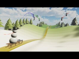 I combined Line Rider with MIDI Visualization | VSQ performs Sia ‘Snowman’