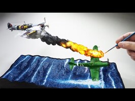 DOGFIGHT DIORAMA- WWII Battle of Britain /How to Make/DIY