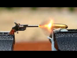Can a 2 Inch Gun Fire a 1 Inch Bullet? - 300,000FPS - The Slow Mo Guys
