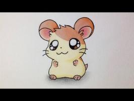Comment dessiner un Hamster Kawaii [Tutoriel] 'Hamtaro'