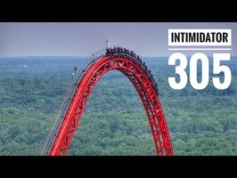 🎢Un roller coaster TROP INTENSE ?! Intimidator 305 - EDB World #114